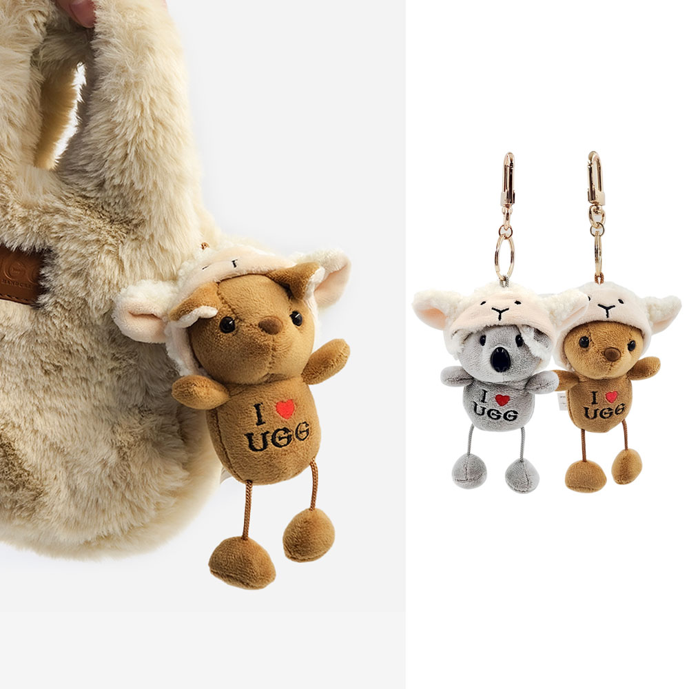 [빠른무료배송] 호주정품 럭스오즈 I LOVE UGG 인형 키링 LUXOZ UGG LA001