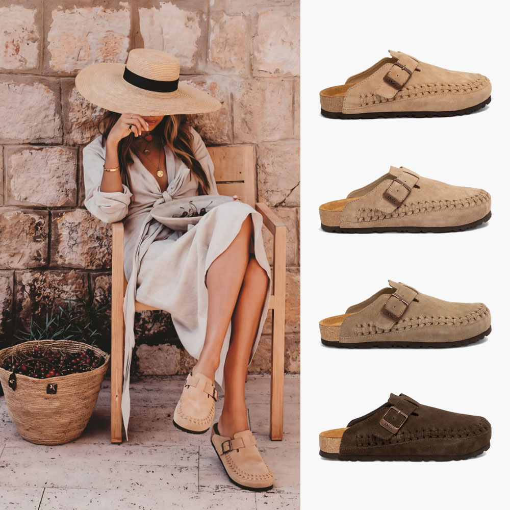 [무료배송] 호주정품 오즈웨어 오지 소프트 풋베드 어그 버켄 슬리퍼 OZWEAR UGG OB755MOC
