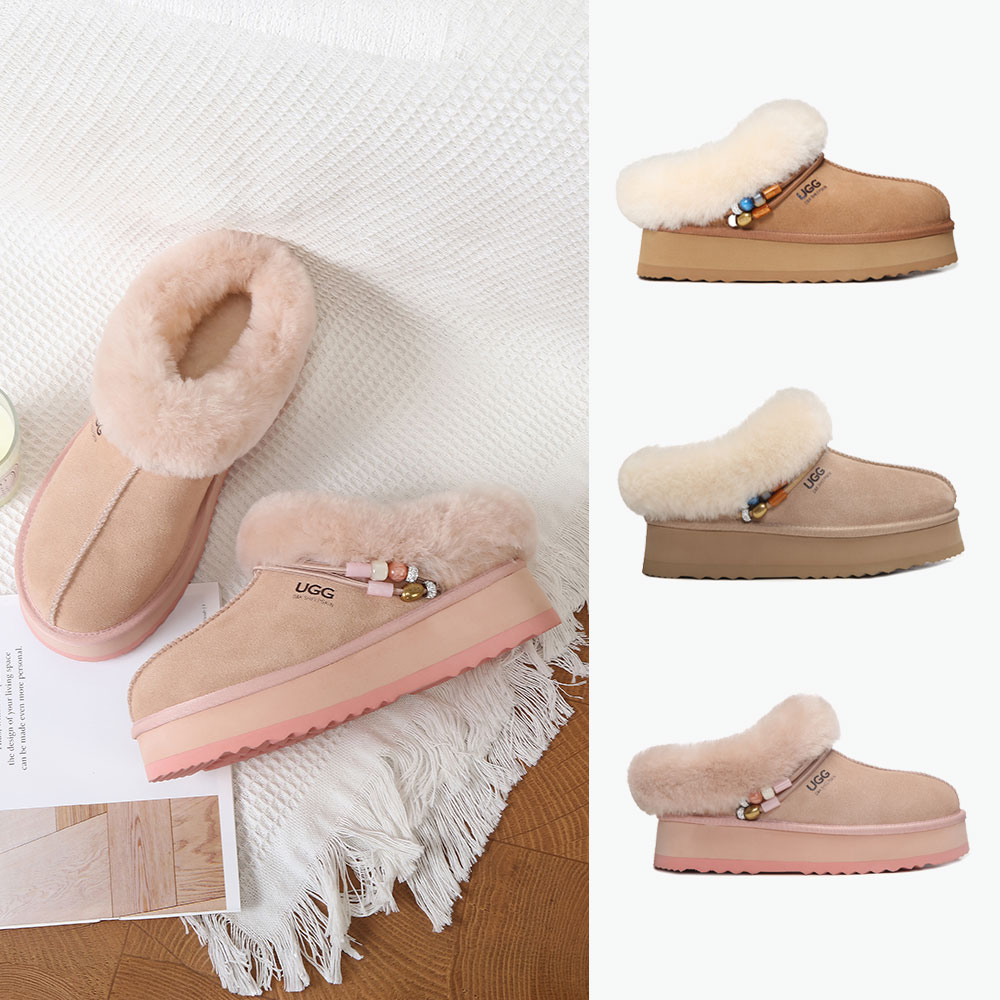 [무료배송] 호주정품 디케이 타젤 어그 슈즈 (굽4cm) DK UGG DK185
