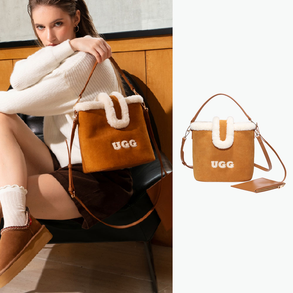 [무료배송] 호주정품 디케이 양털 어그 크로스백 가방 DK UGG DH113