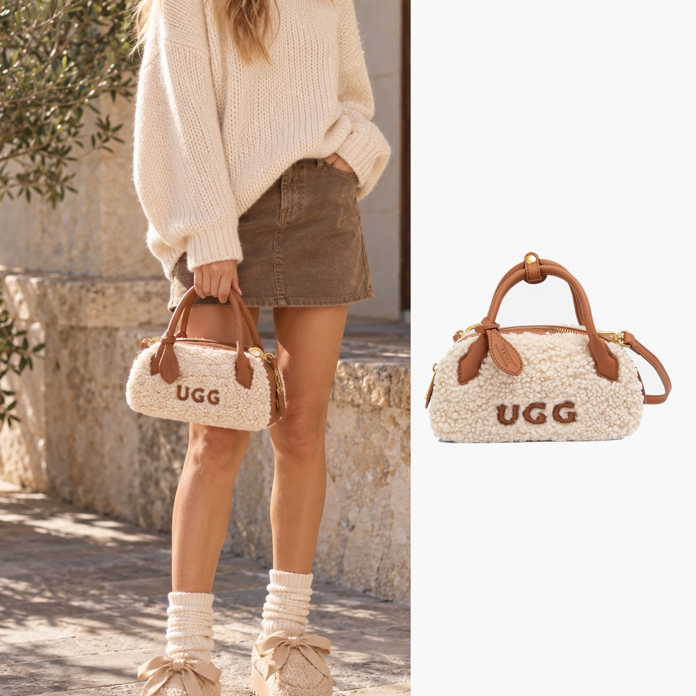 [무료배송] 호주정품 오즈웨어 테켈 더플 코지 핸들 미니 핸드백 OZWEAR UGG OZB066